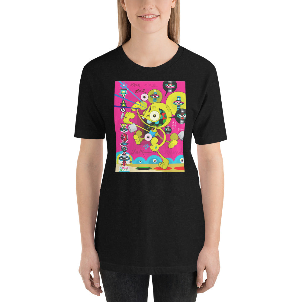 One Step Beyond - LEBO X DALEK - Lebo Short Sleeve Unisex T-Shirt